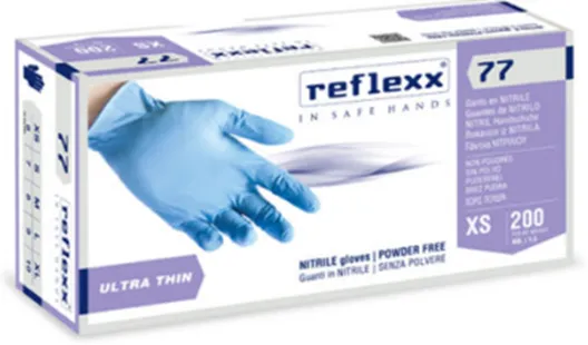 REFLEXX Food Maxi R77, rukavice nitrilové