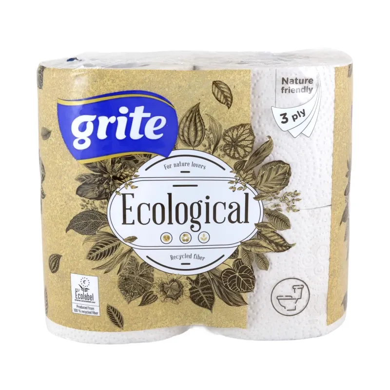 Toaletný papier GRITE ECOlogical 4ks