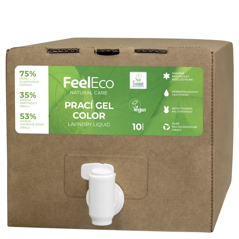 FEELECO prací gél Color 10L BAG in BOX (166PD)