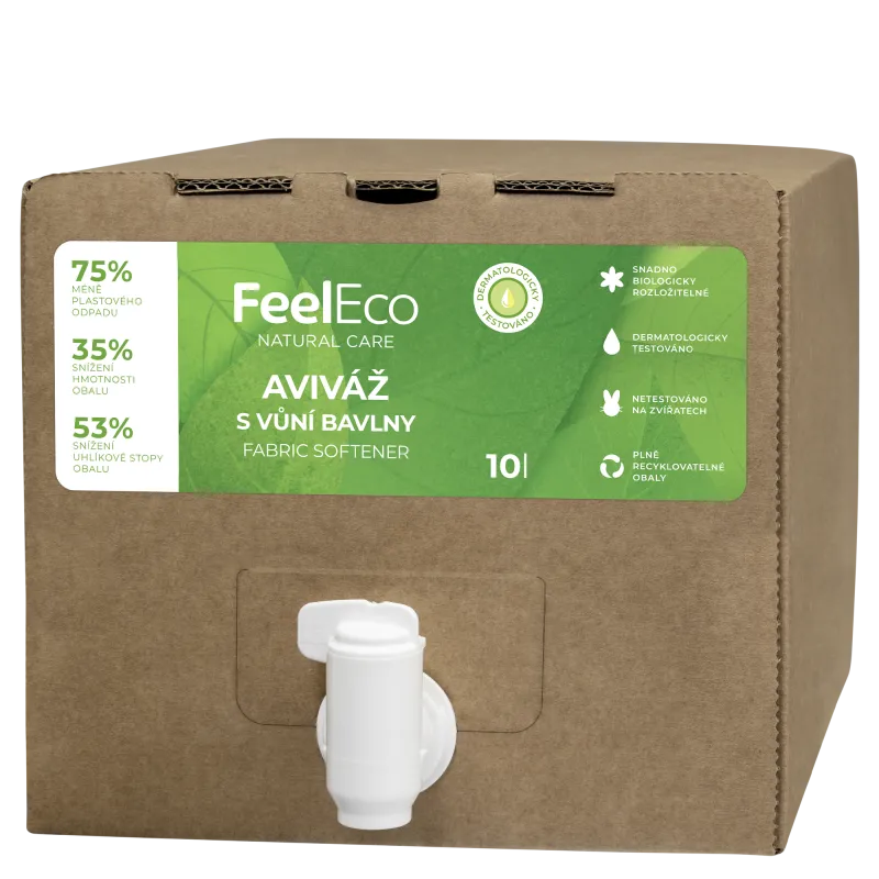 FeelEco aviváž s vôňou Bavlny Bag in box 10L