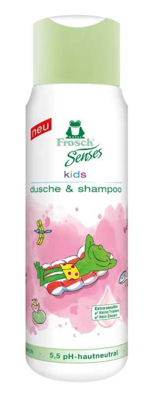 FROSCH EKO Senses sprchový gél a šampón pre deti 300ml